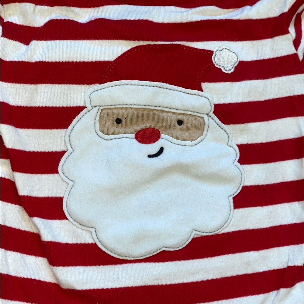 Striped Santa Christmas Pajamas - Picture 4 of 4